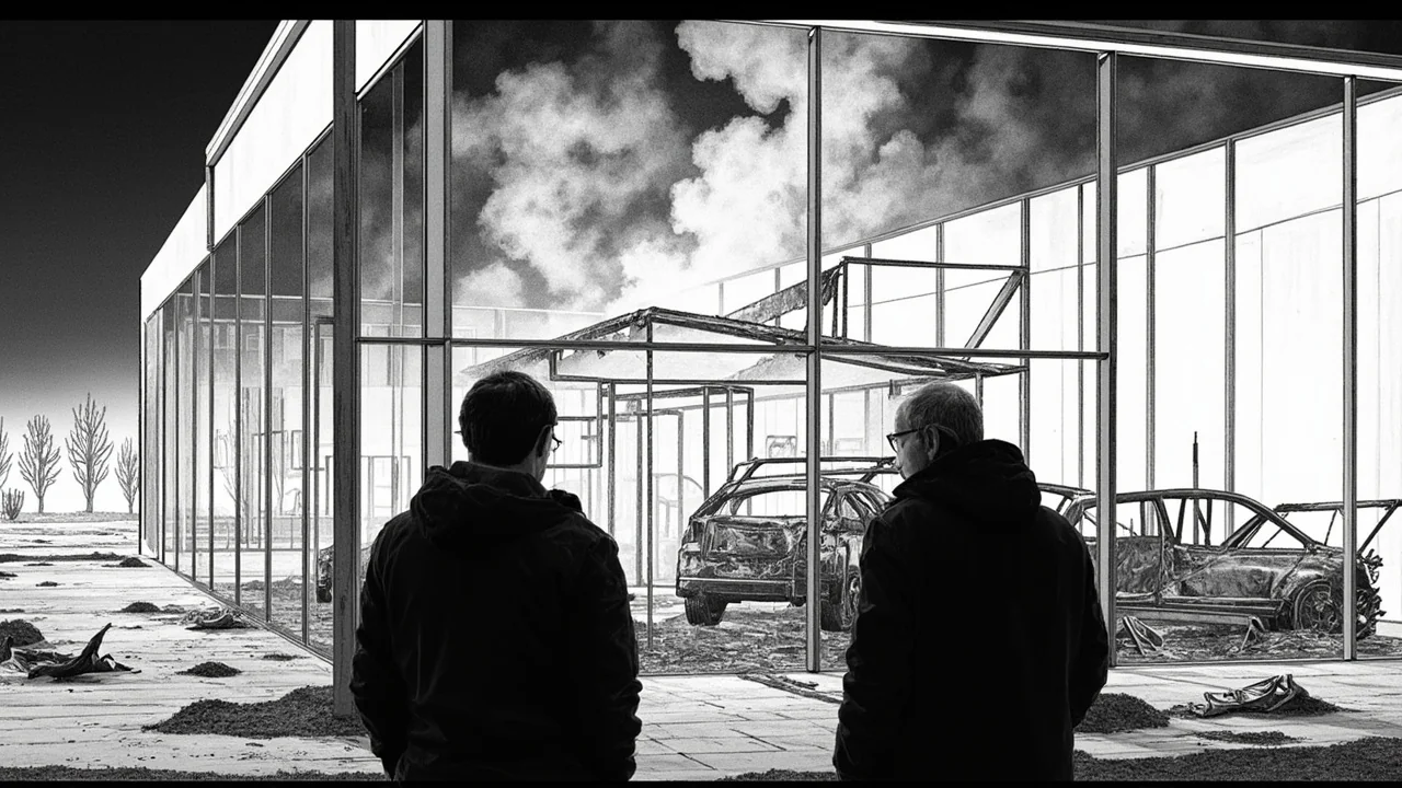Two Men Remanded Over Uddevalla Car Firm Arson