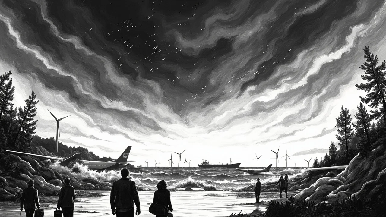 Norway Storm Chaos: 40+ Flights Canceled, Oil Traffic Hit