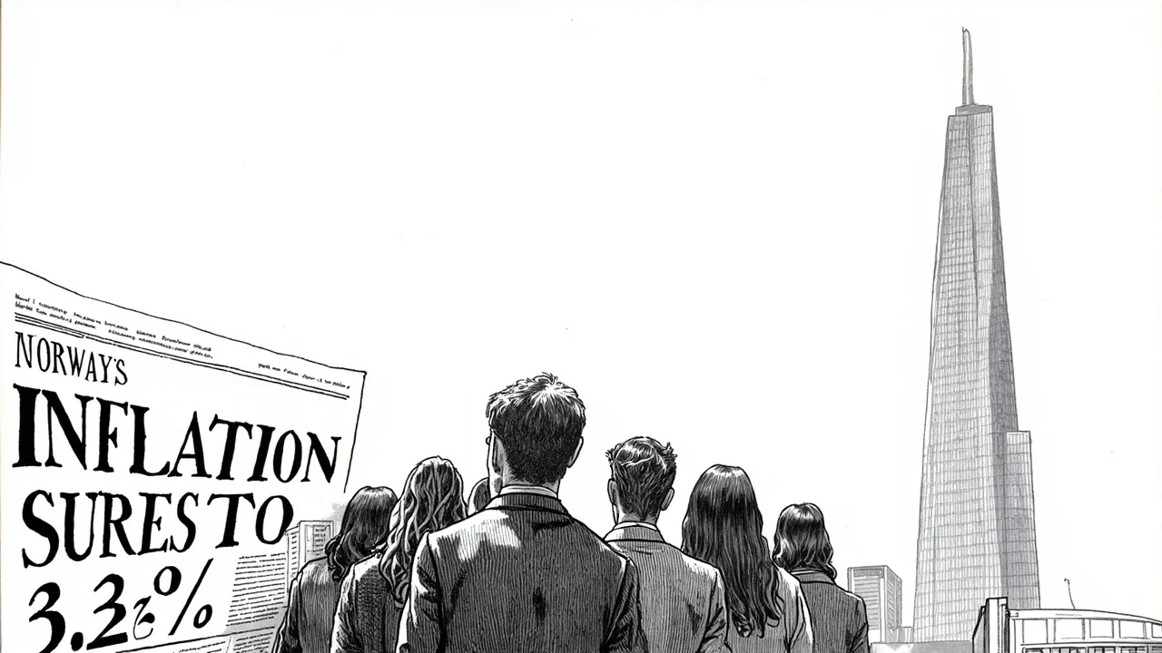 Norway Inflation Hits 3.2%: Rate Cuts Delayed