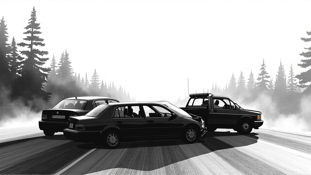 Finland's 3-Car Crash: 0 Injuries, 30-Minute Traffic Jam