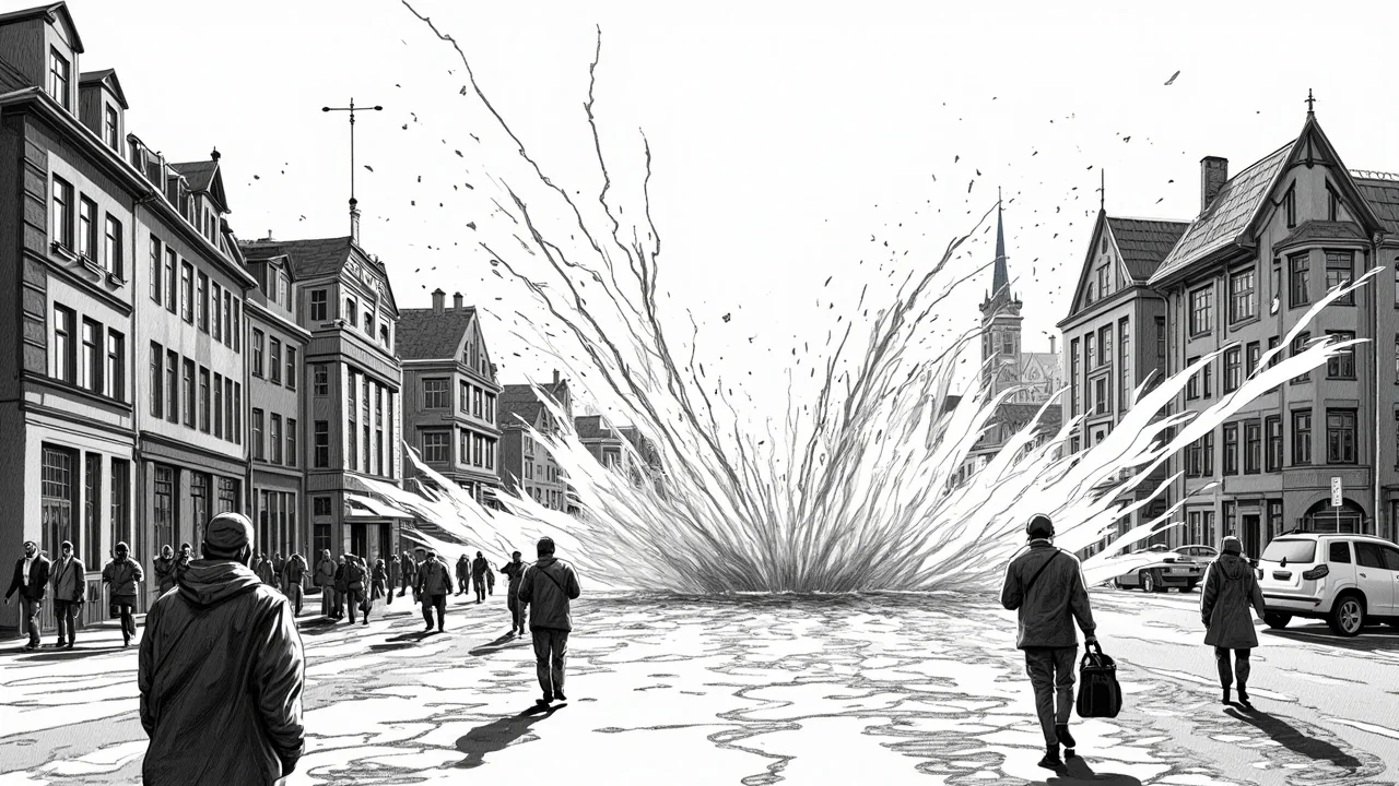 Norway's Oslo Water Main Bursts: Major Road Closed