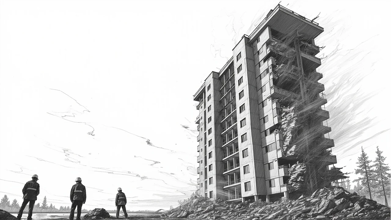 Finland Demolishes Recently Renovated Apartment Building