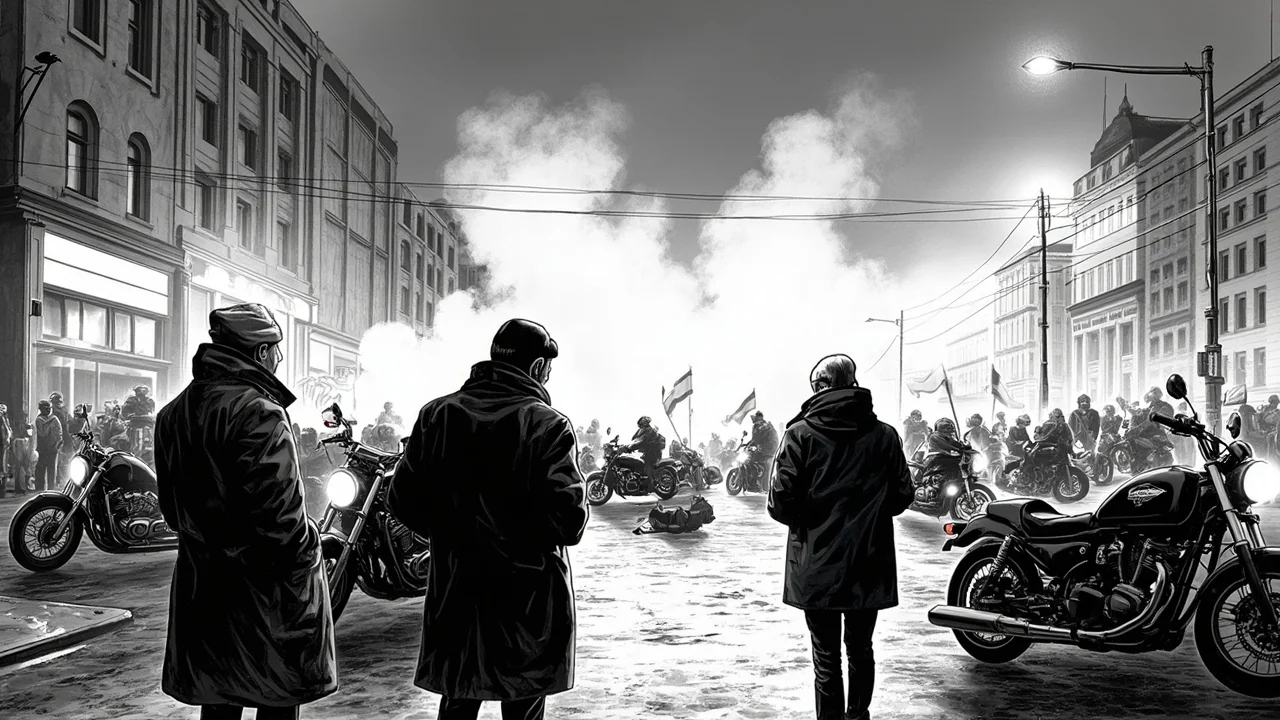 Finland Taxi Blockade: Helsinki Motorcycle Show Chaos