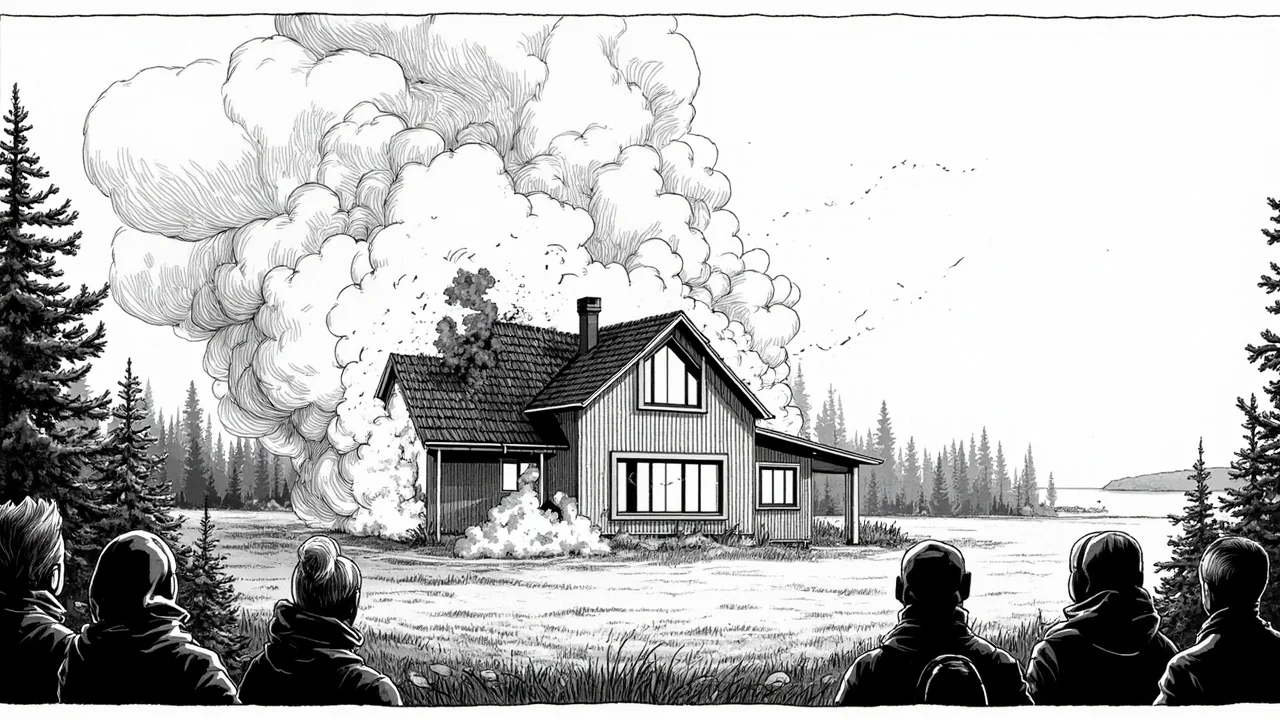 Sweden Villa Fire: Torslanda Blaze Evacuates Neighbors