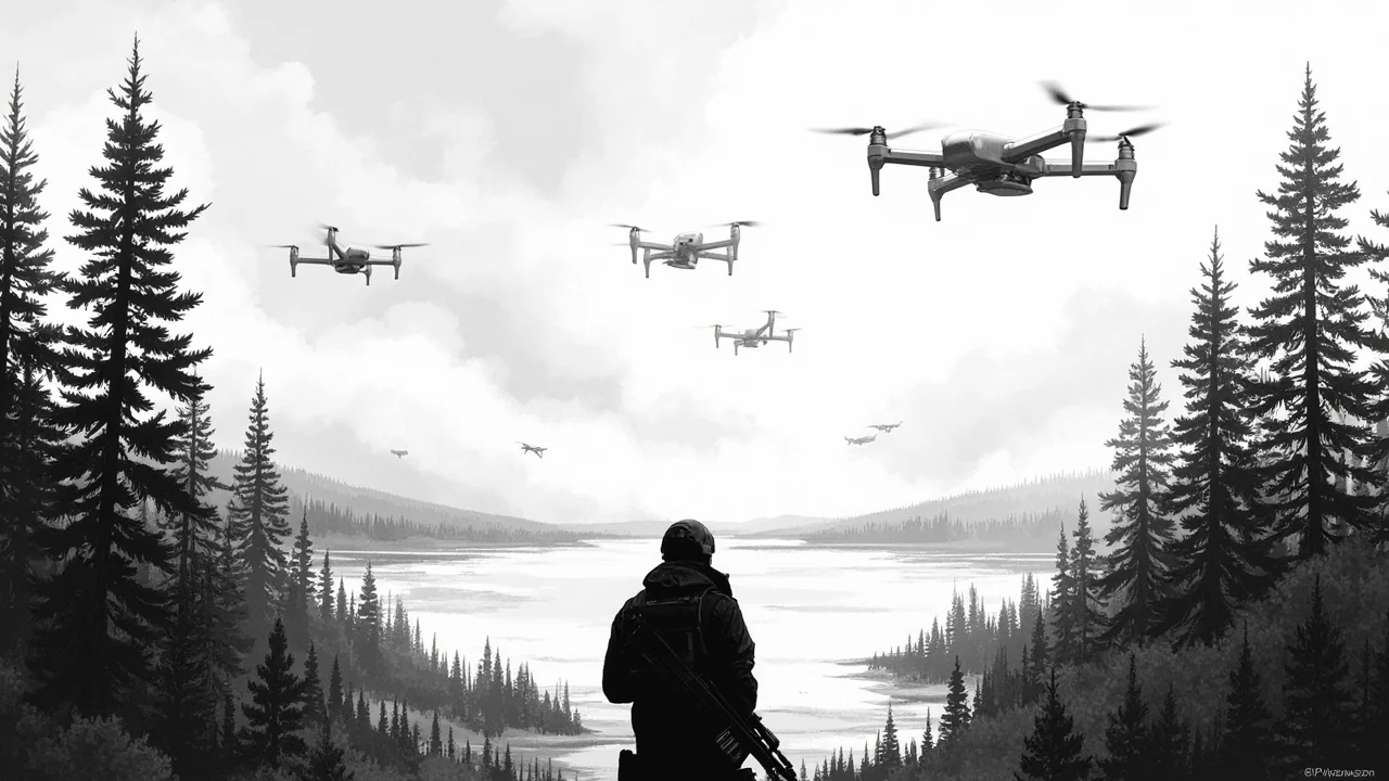 Finland and NATO Boost Border Patrols Amid Rising Drone Activity