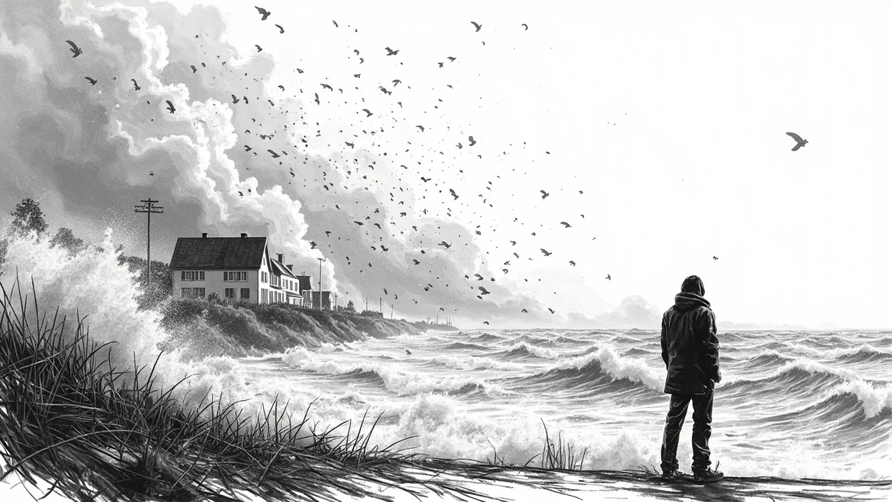 Hurricane-Force Wind Warning Issued for North Jutland Municipalities