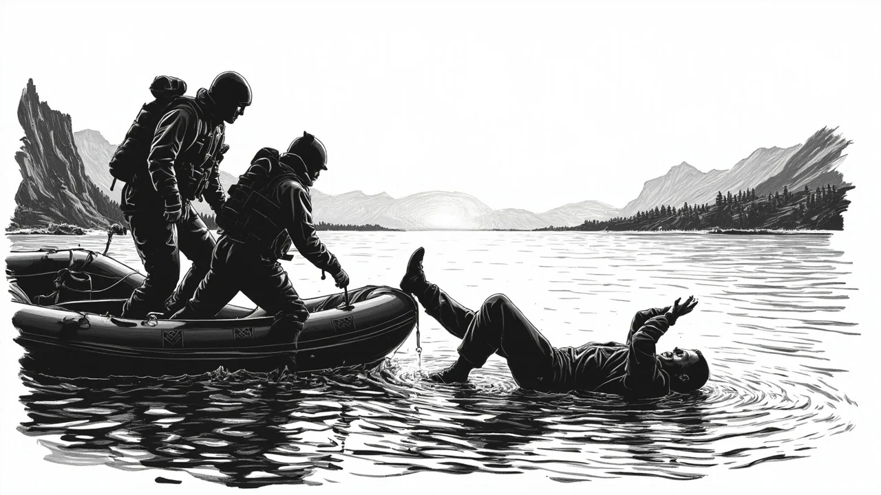 Sweden Drowning Alarms: 2 Rescues Sunday