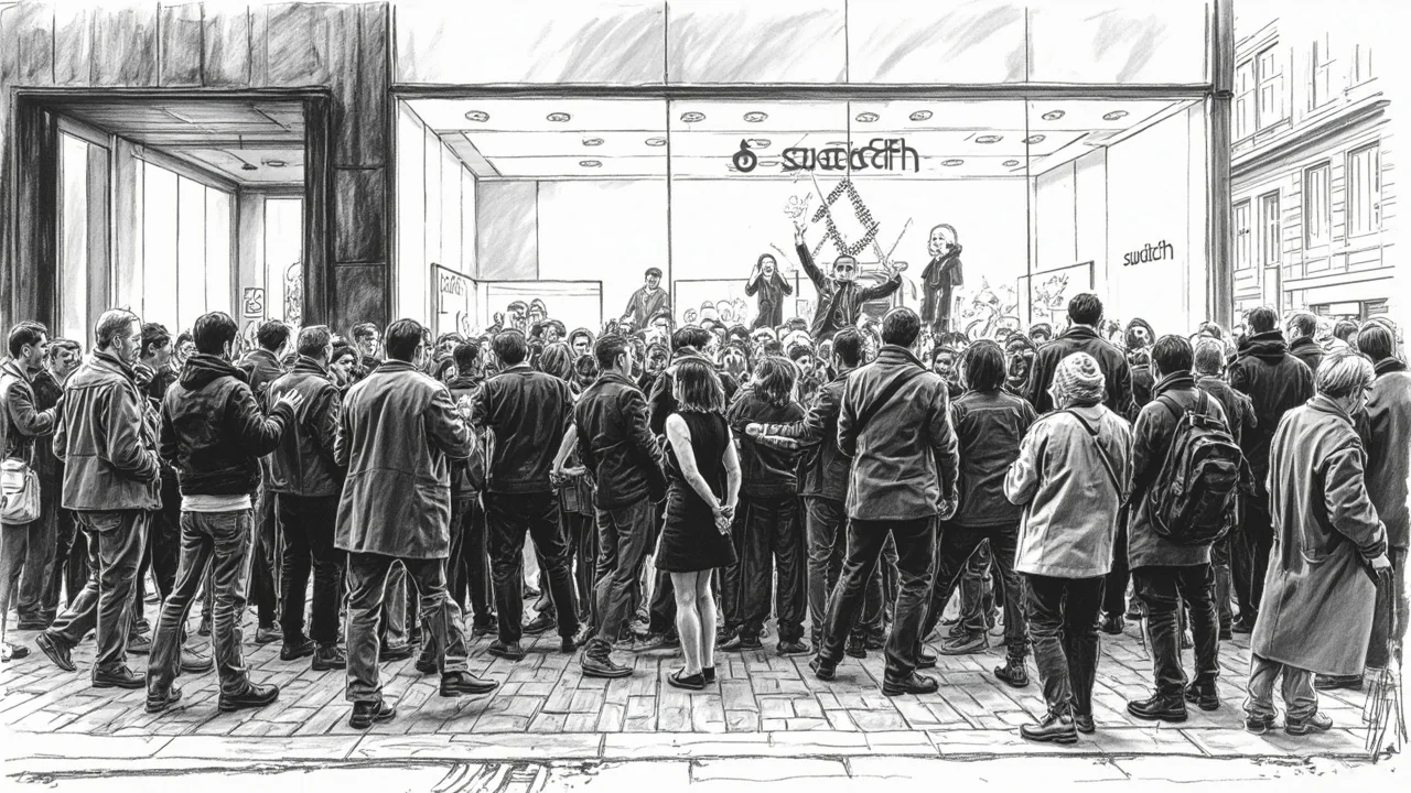 Swatch Stores Shut in Denmark After Chaotic Watch Launch Turns Into 'Mosh Pit'