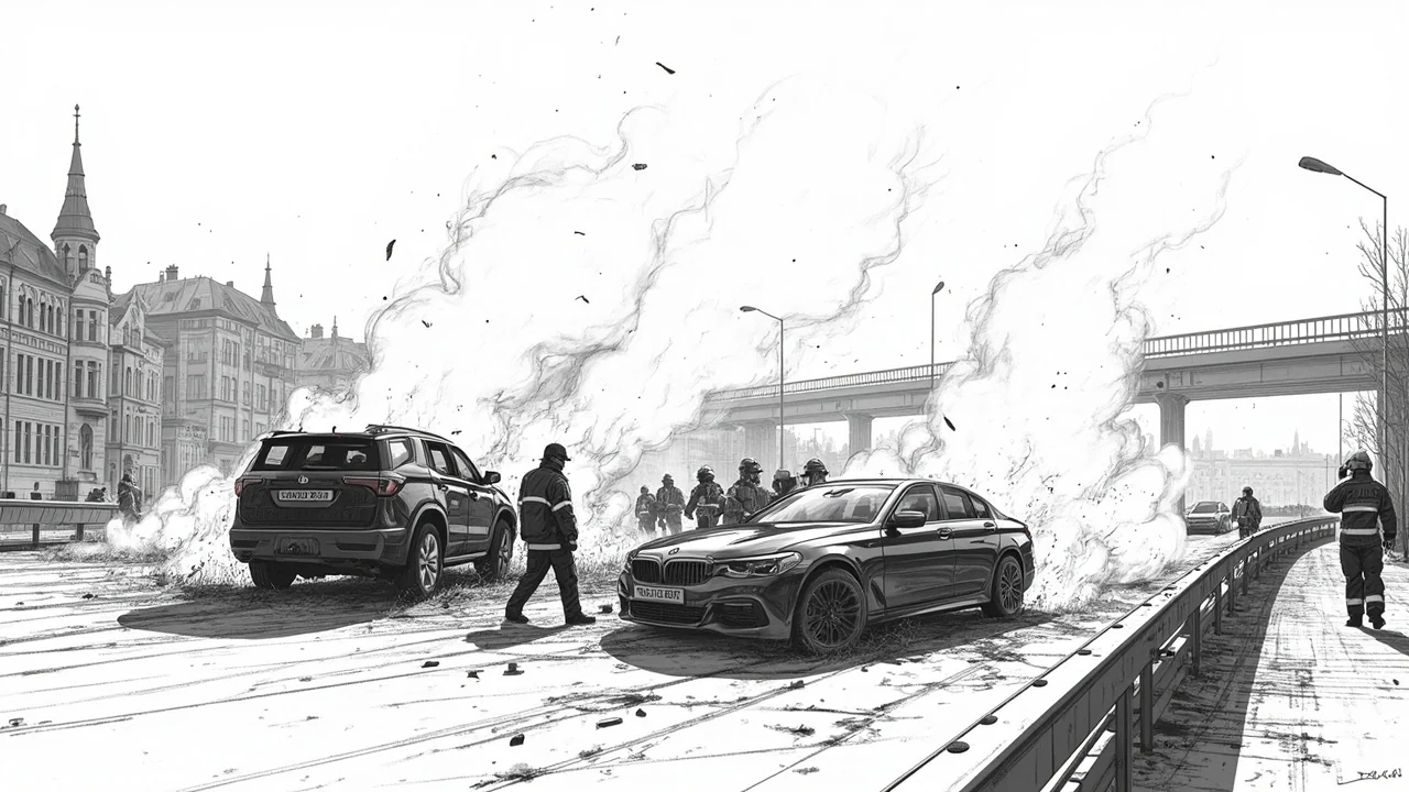 Triple Crashes Cause Major E4 Traffic Chaos in Stockholm