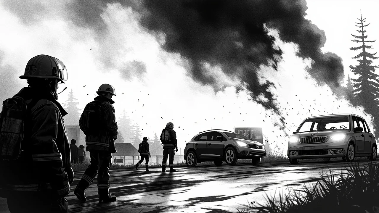 Finland Records 1,300 Car Fires Annually: Karstula Incident