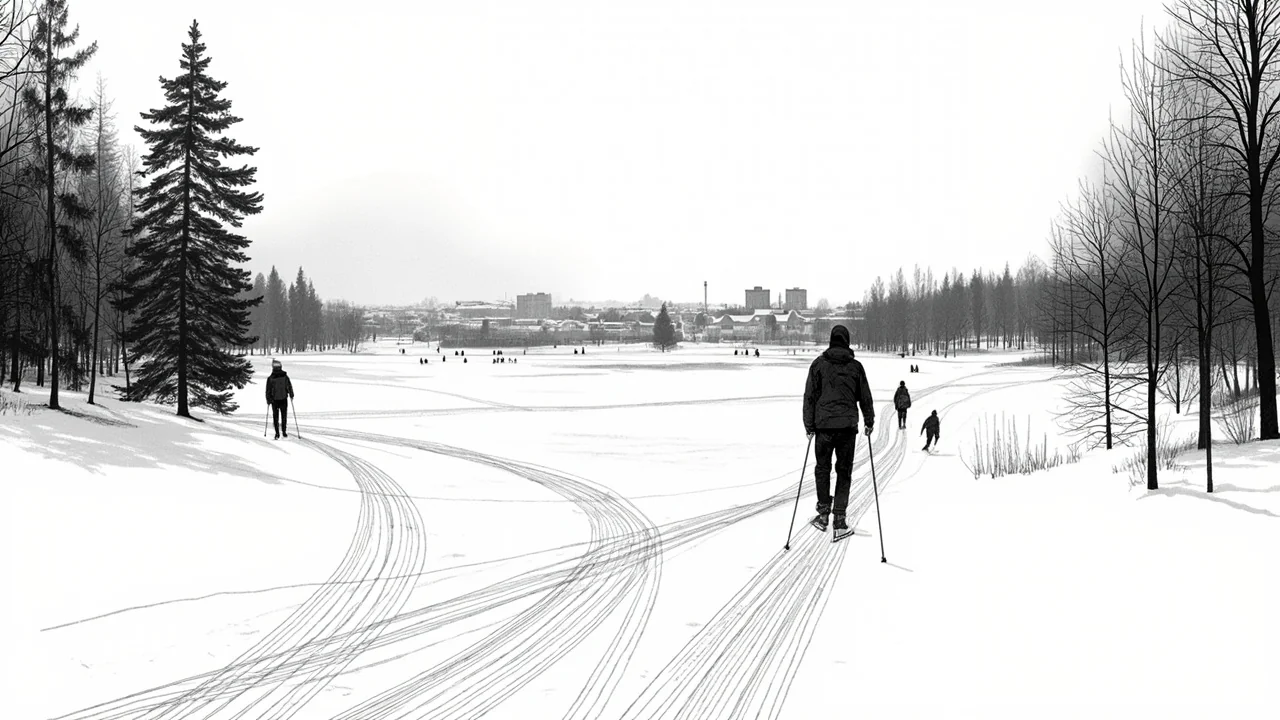 Helsinki Officials Clarify Winter Trail Rules in Central Park
