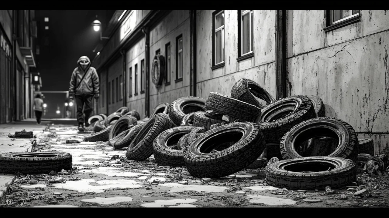 Norway Vandalism: 72 Tire Cases, 170k Kr Fine