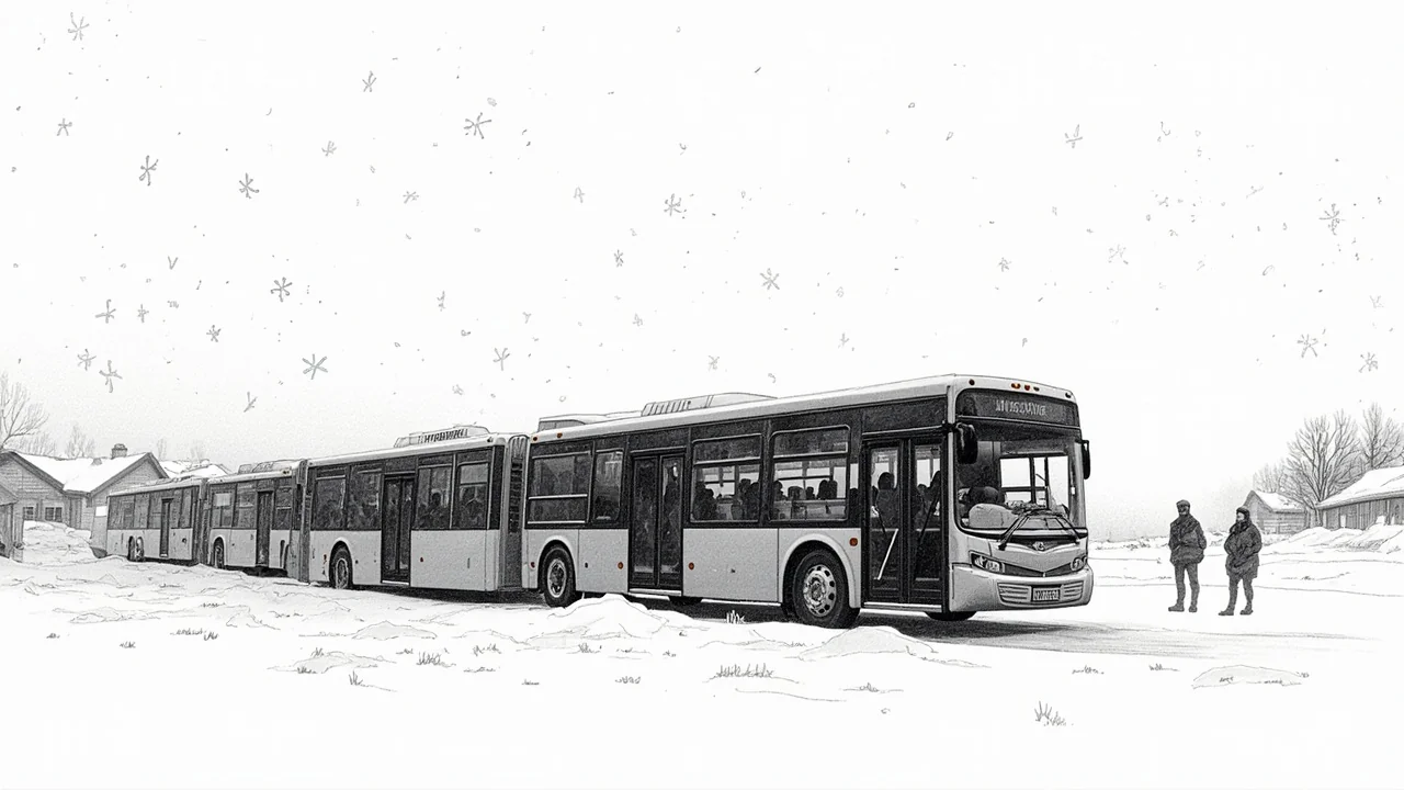 Sweden's Bus Crisis: 30 Vehicles Fail in Freeze