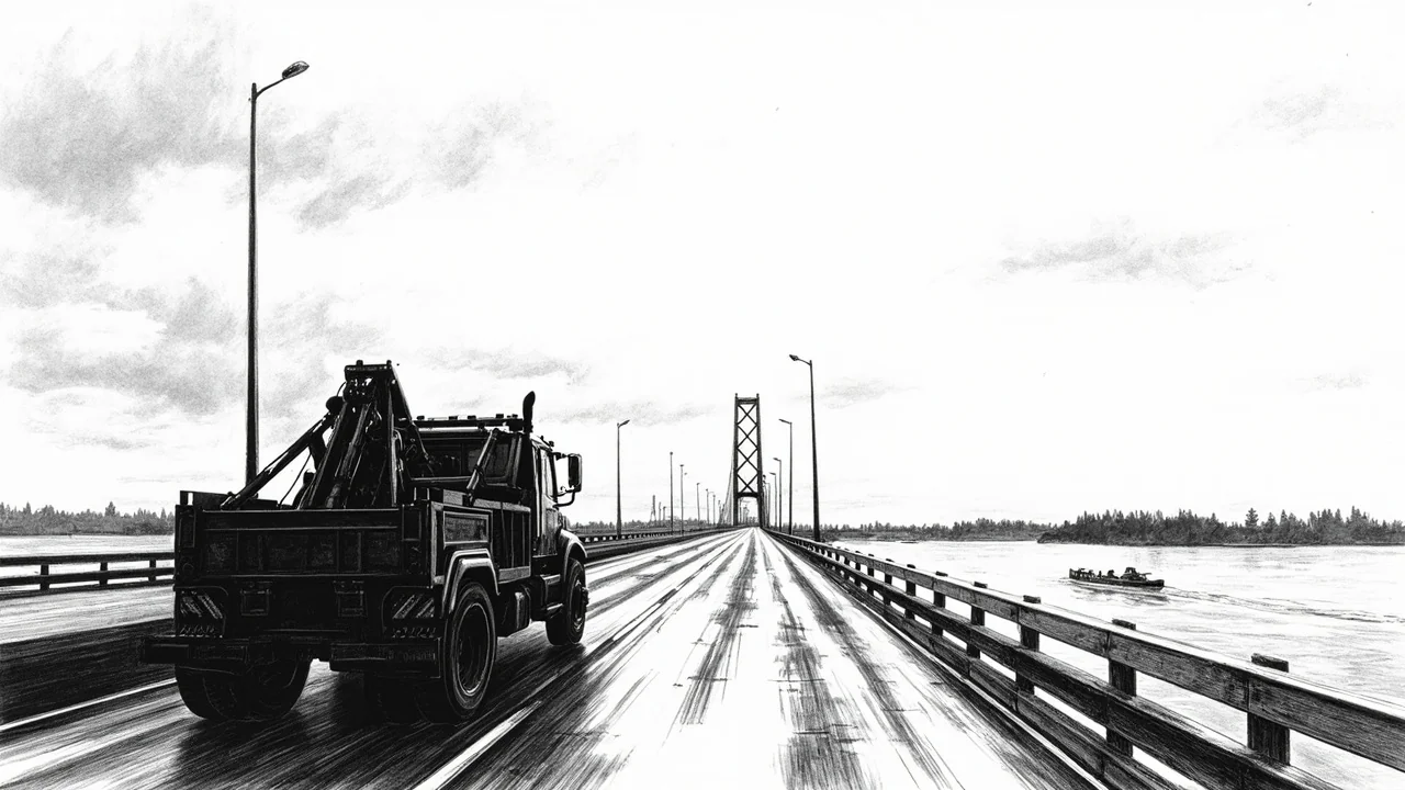 Sweden's Öland Bridge Crisis: Tow Truck Delays Block Island