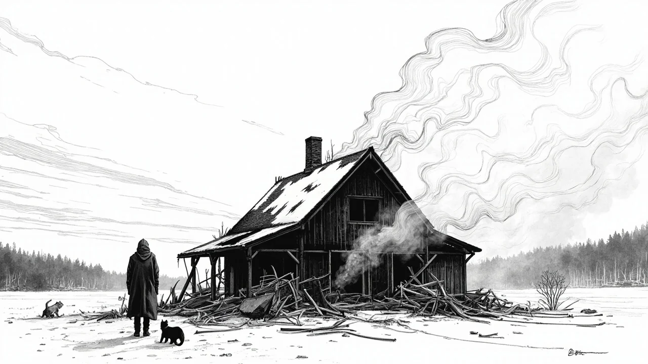 Finland House Fire: 1 Injured, Cat Dies