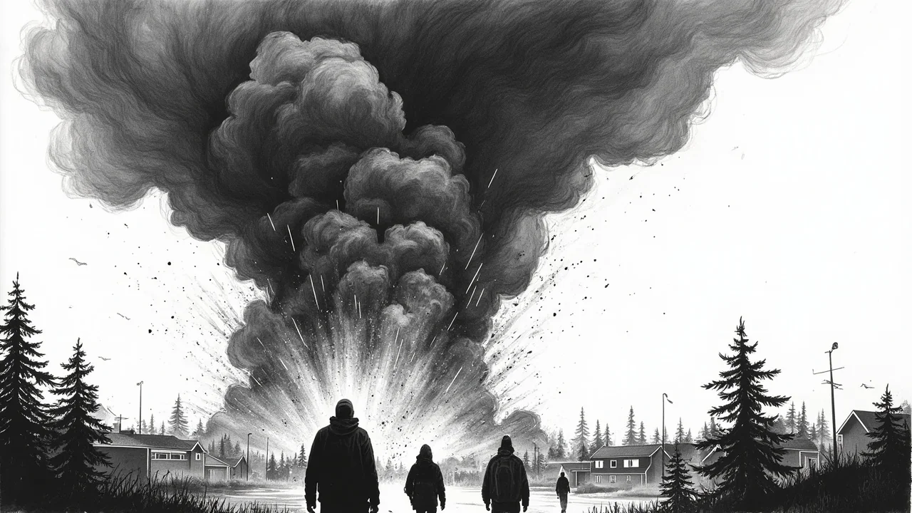 Massive Fire in Järvenpää Forces Evacuations