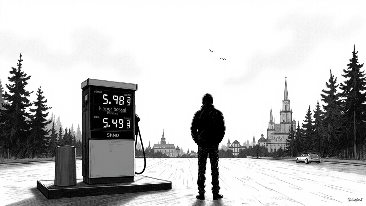 Swedish Gasoline Price Spikes at Least 5 Kronor