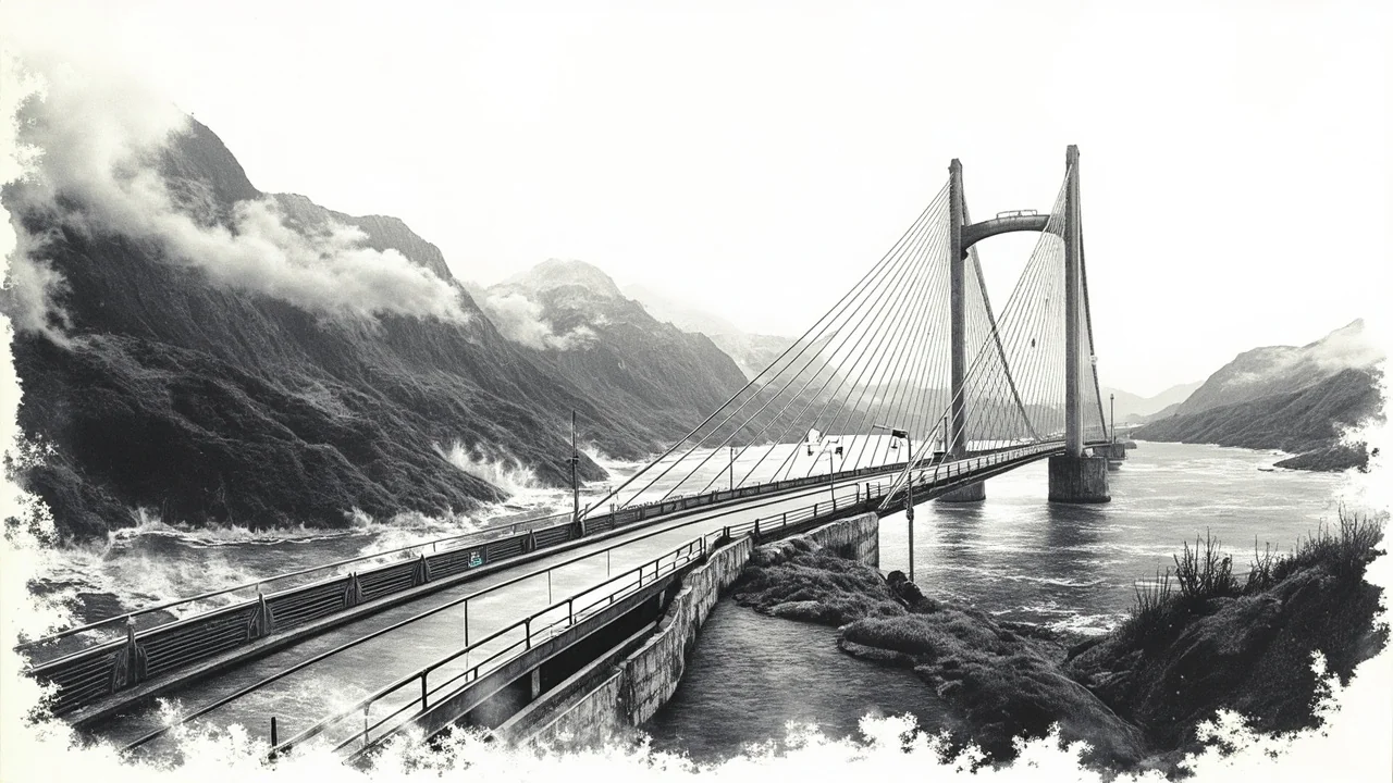 Norway's Helgeland Bridge Shut: 39 m/s Winds