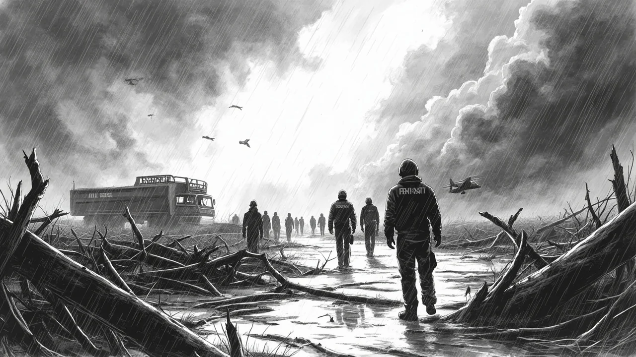 Norway Wind Storm: 40m/s Gusts, Flights Grounded, Timber Spill