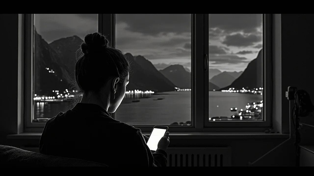 Teacher Reports Receiving Messages at Midnight in Norway