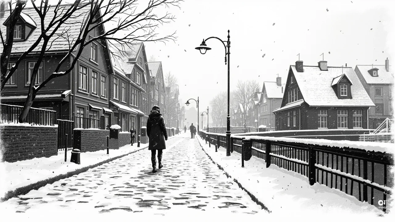 Snowfall Hits Denmark in April as Winter Returns