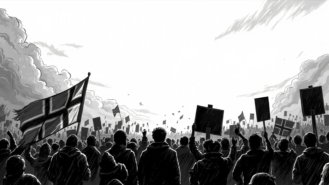 Norway Oil Conference: 50+ Police Clear Protesters