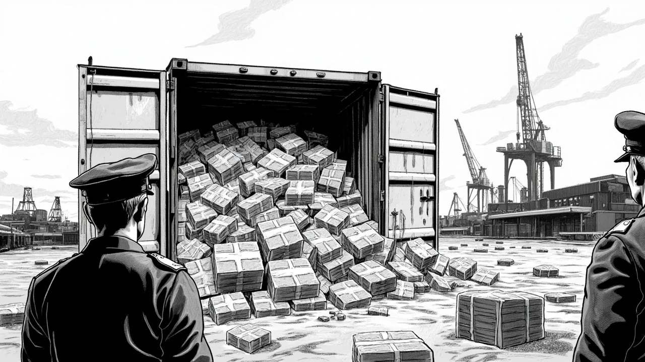 500 kg Cocaine Seized in Gothenburg Port Drug Bust