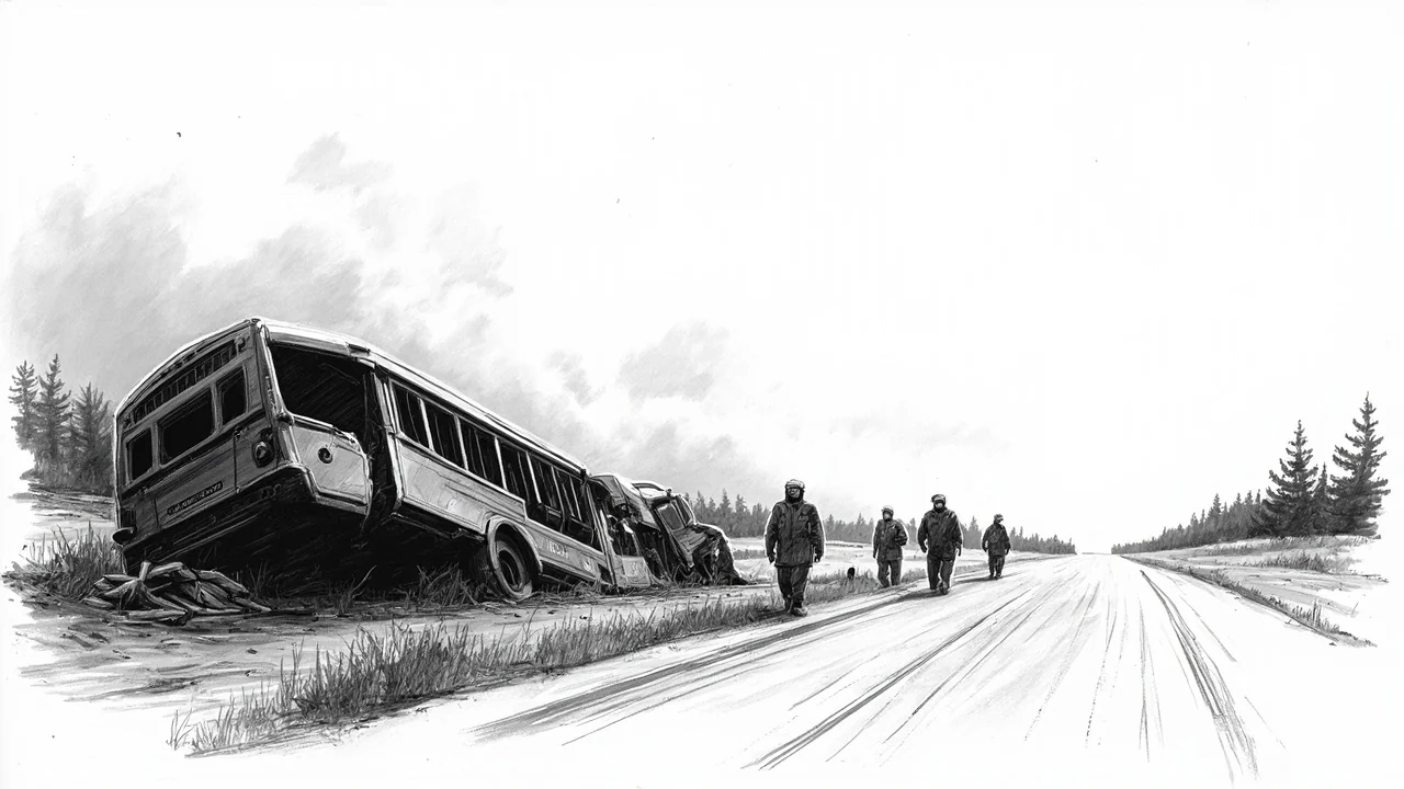 Finland Road Safety Warning: 1 School Bus Crash Probe