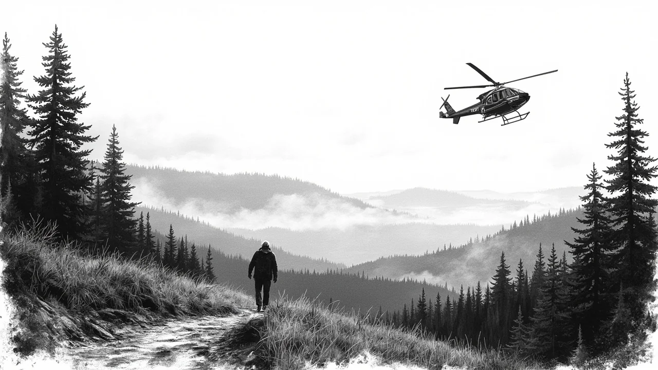 Helicopter Search Underway for Missing 75-Year-Old Man in Grums, Sweden