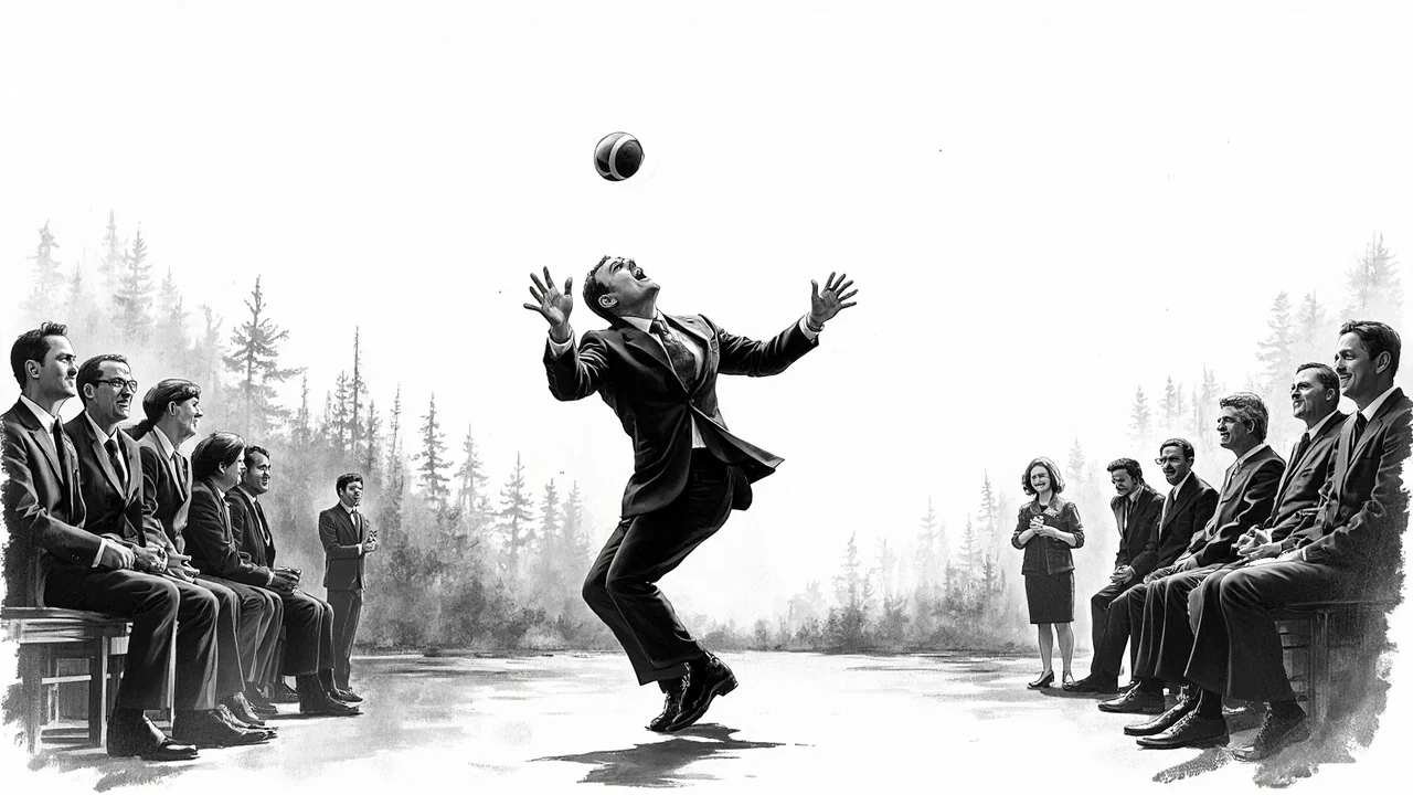 Finnish President Alexander Stubb's Viral Throw in Canada Amuses Crowd