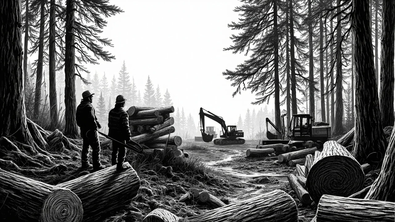 Finland Forestry Revenue: 544 Million Euros to Central Region