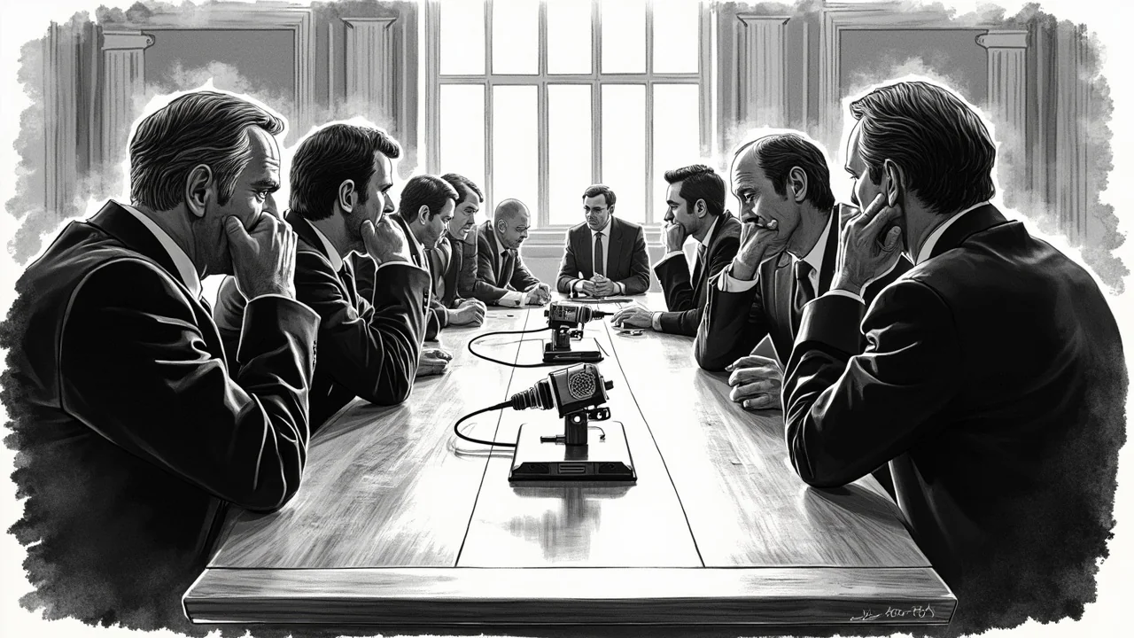 Liberalerna's Fateful Meeting Disrupted by Audio Technical Problems