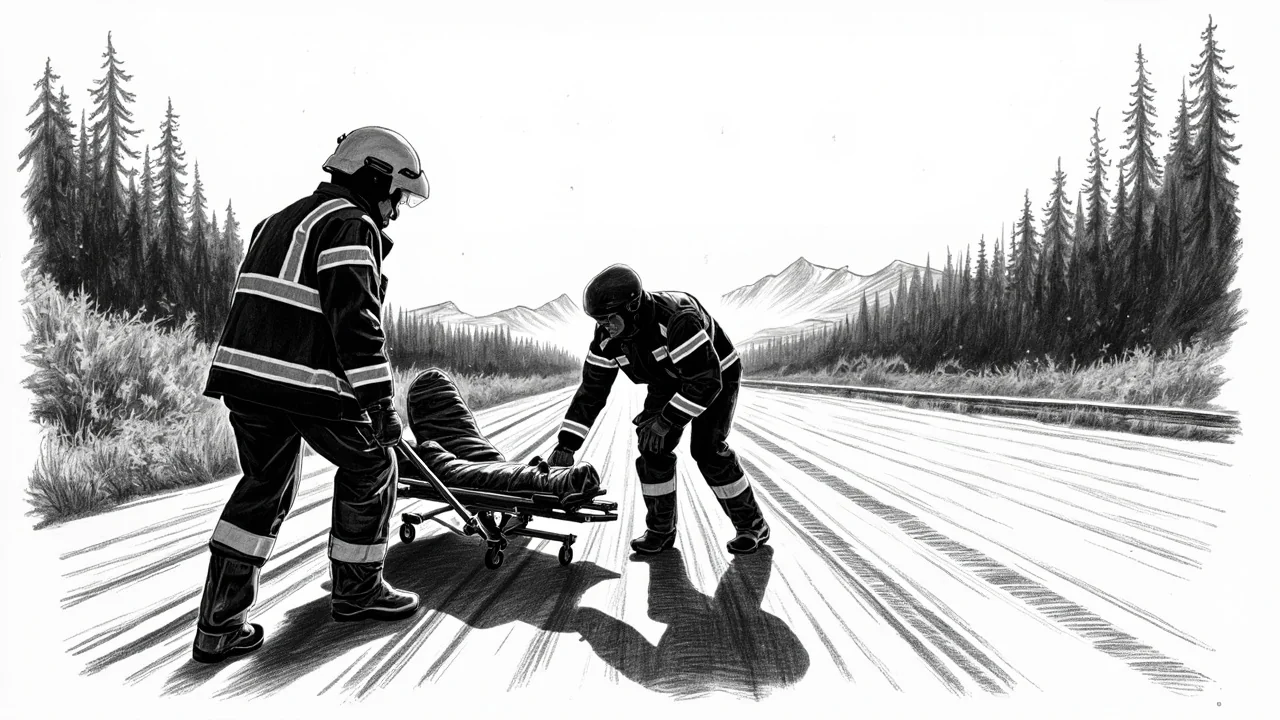 Norway Emergency Crews Risk Lives as Drivers Speed Past