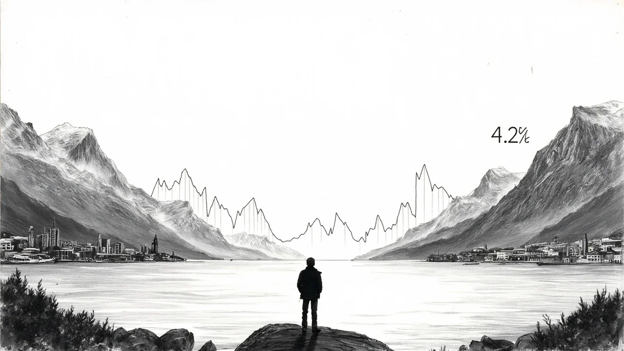 Norwegian Inflation Data Expected to Show Surprise Jump to 4.2%