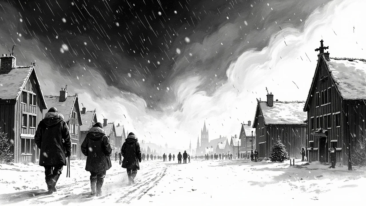 Norway Braces for 'Baluba' Storm: Oslo Faces 25cm Snowfall