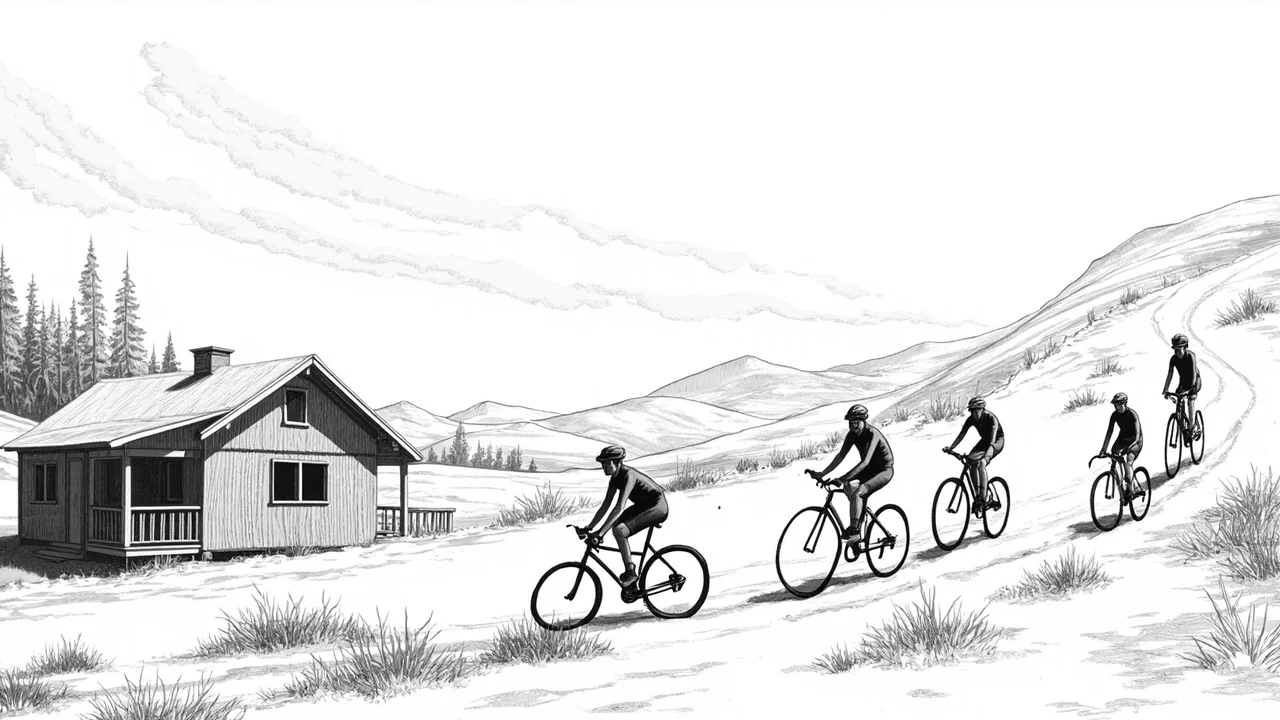 Norway's Kikutstua: Ski Days Drop, Cyclists Rise