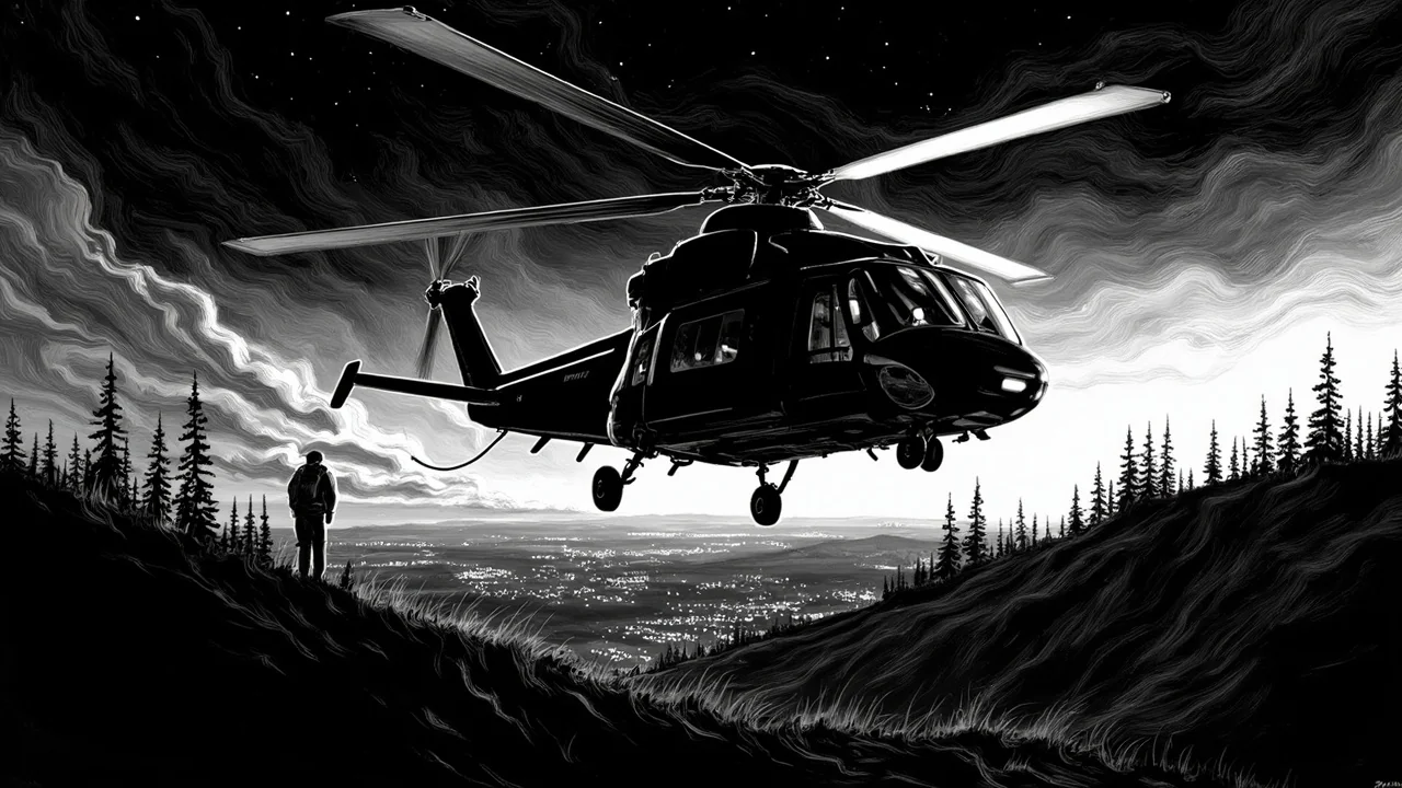 Finland Launches Helicopter Night Flights: 4 Weeks