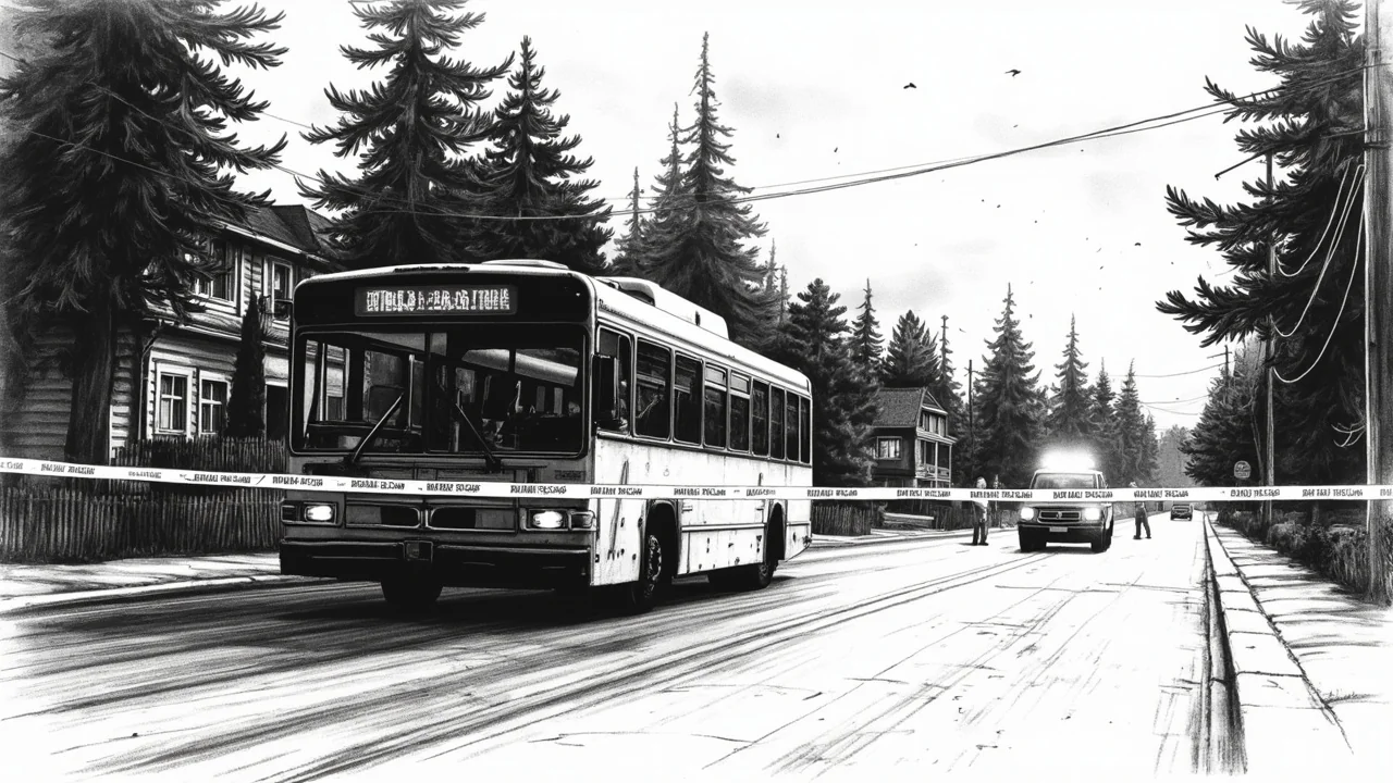 Person Shot on Bus in Tyresö, Sweden