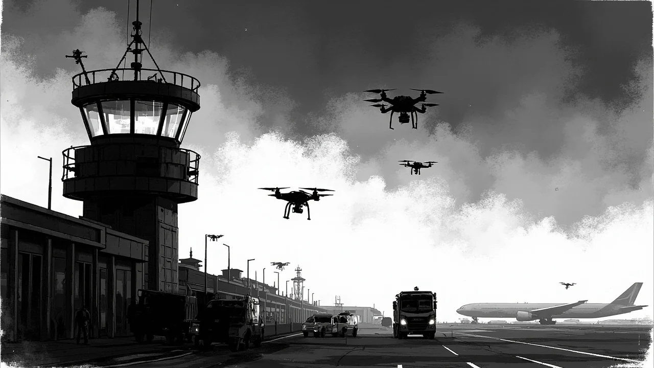 Denmark Drone Threats: 20 Airport Incidents