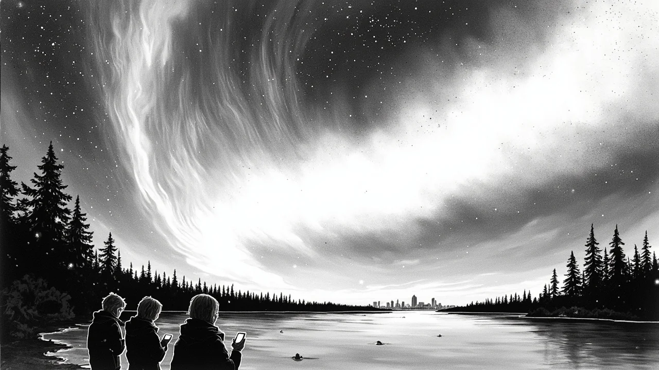 Aurora Borealis Visible Across Large Parts of Finland Tonight