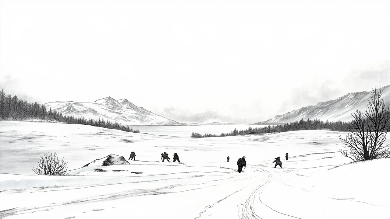 Norway's Arctic Blast: 40cm Snow, -41.5C, Storm Warnings