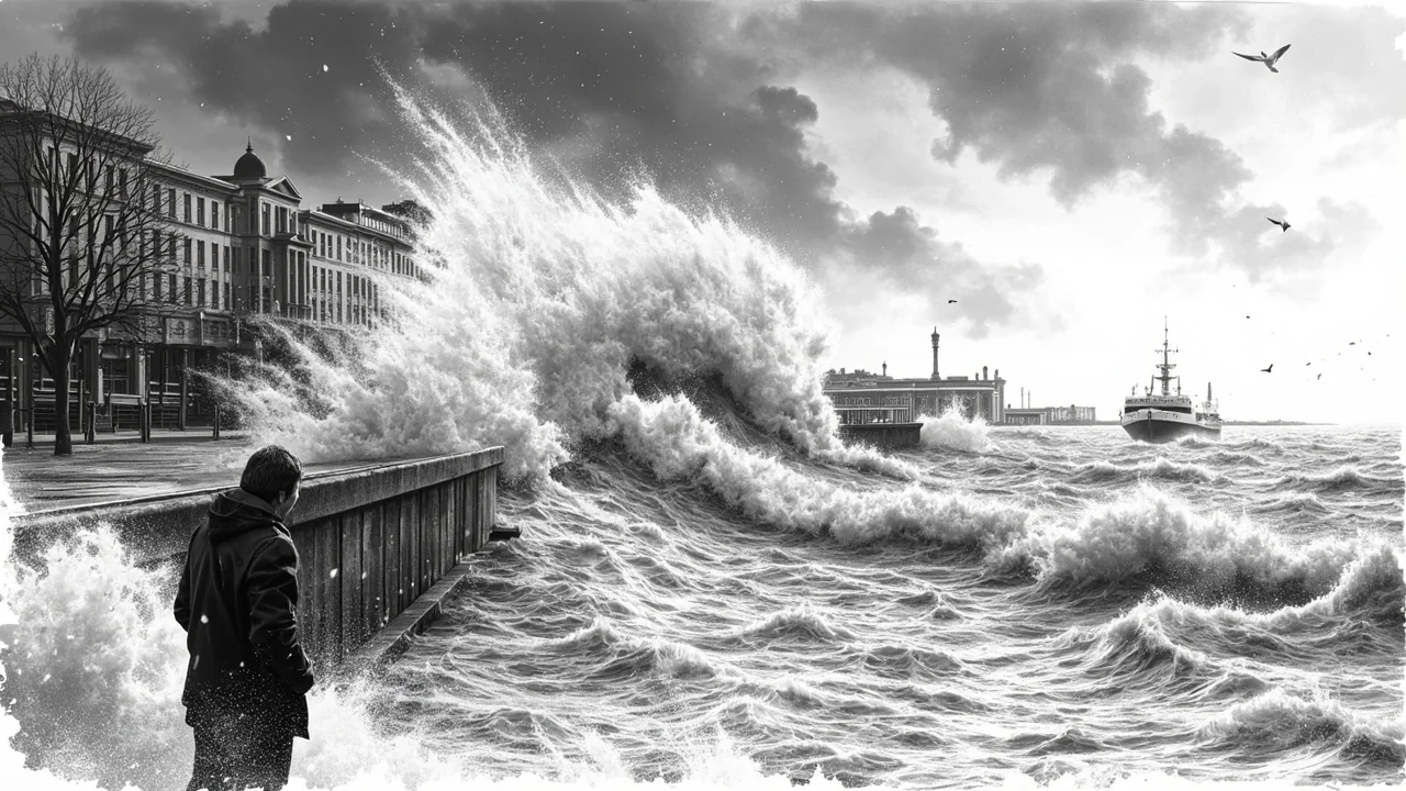Storm Hans Hits Southern Sweden and Denmark