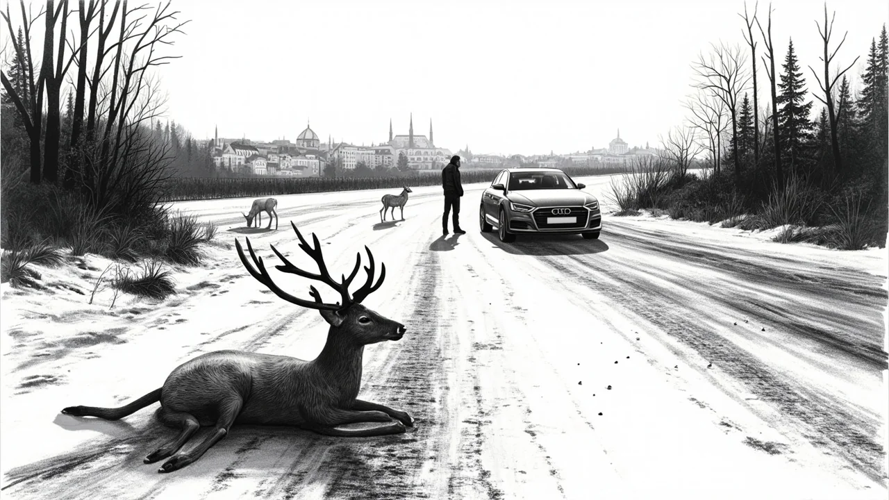 8 Wildlife Collisions Reported in One Week Near Stockholm