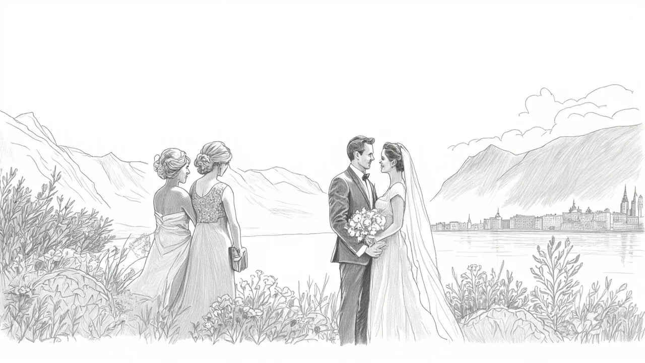 Vendela Kirsebom's Son Gets Married in Spain