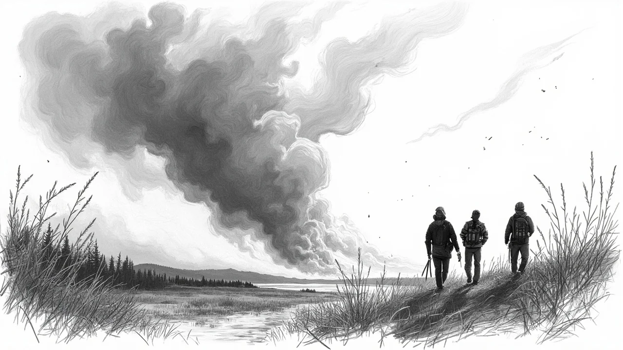 Norway Wildfire Forces 4 Evacuations Near Bjugnfjorden