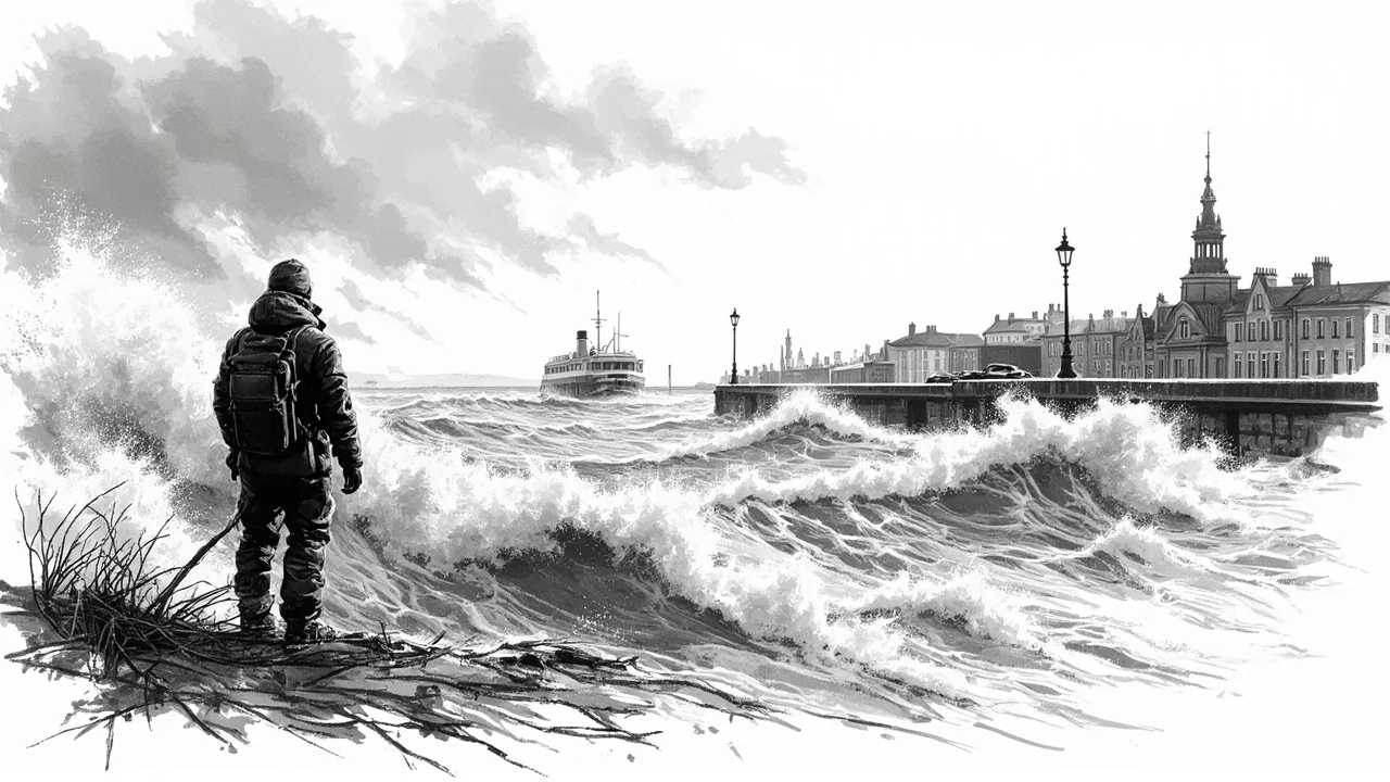 Storm 'Inger' Brings 120 km/h Winds to Denmark