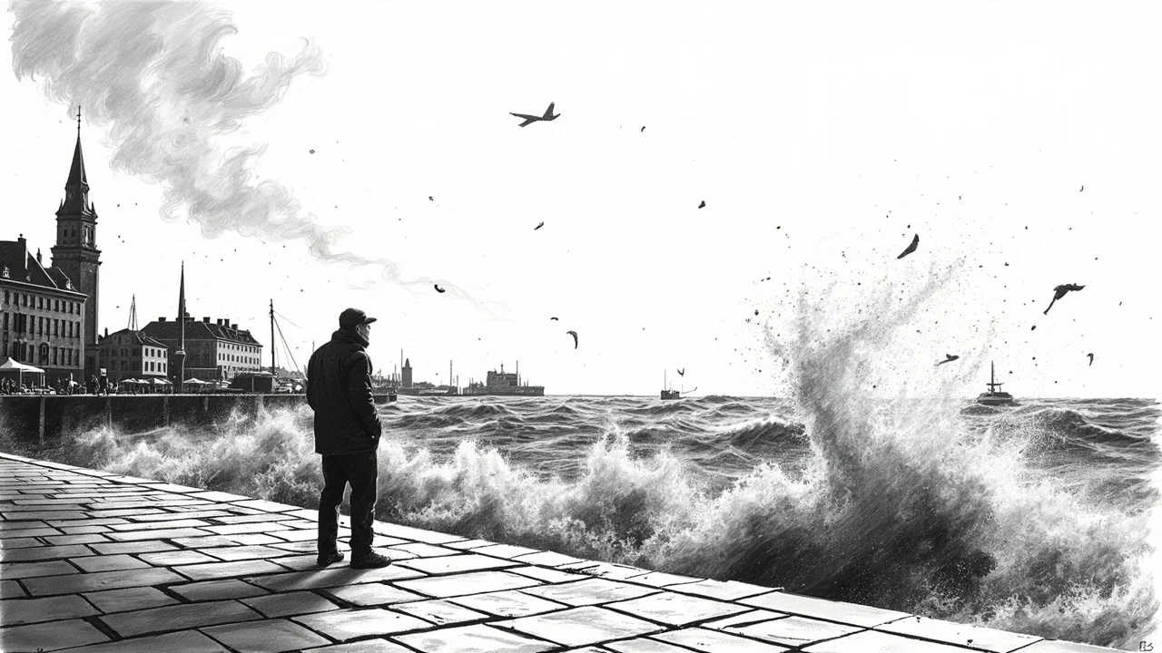 Storm Viggo Brings Hurricane-Force Winds to Denmark and Sweden