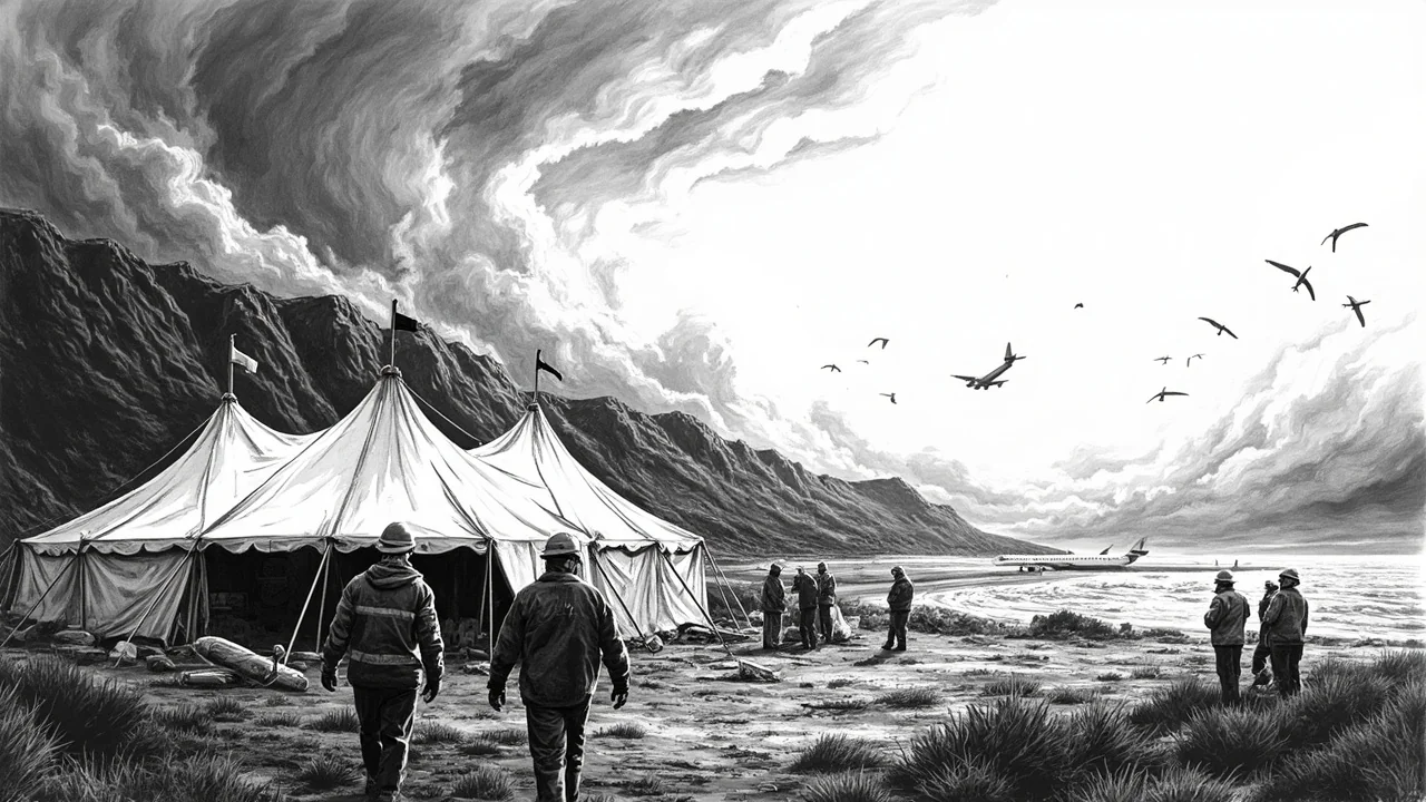 Storm Cancels Norwegian Flights, Circus Packs Up Tent