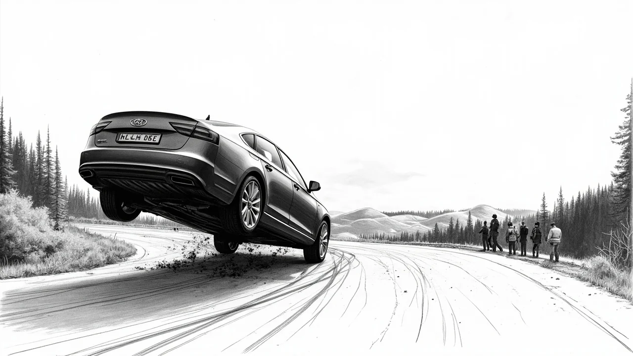 Sweden's Notorious Curve Traps 50th Vehicle