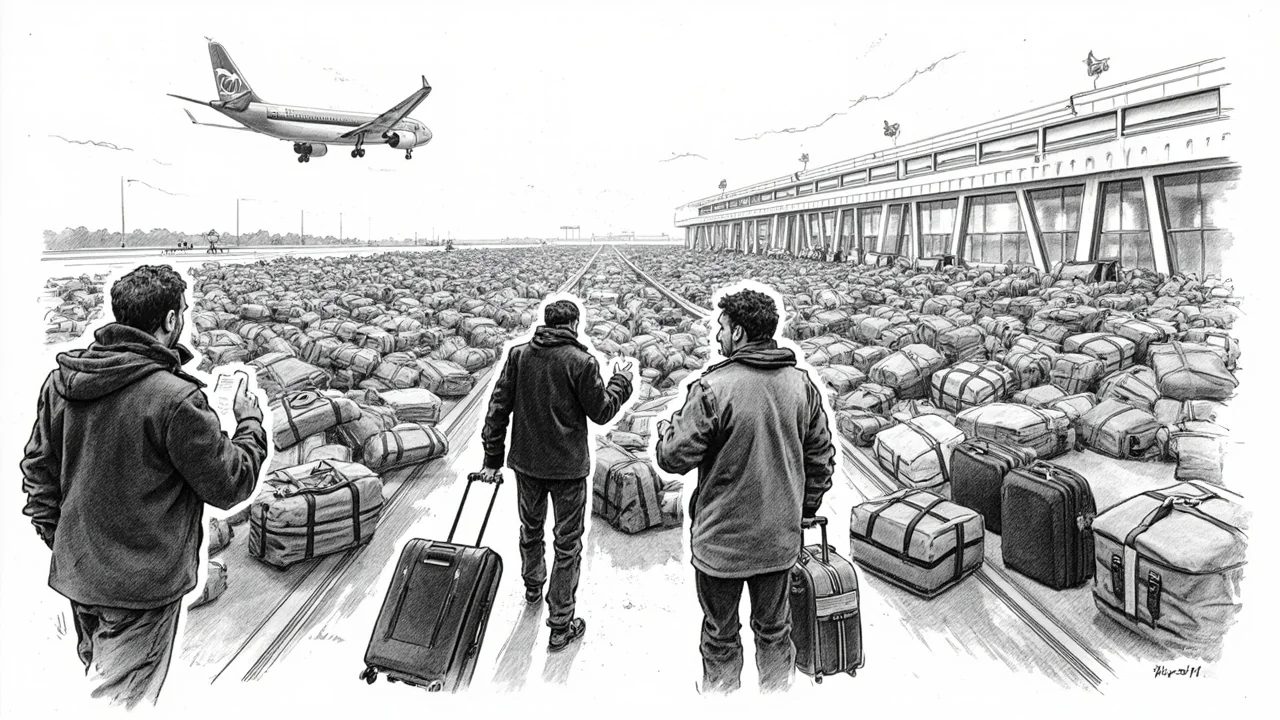 Denmark Airport Chaos: 7,000 Bags Delayed